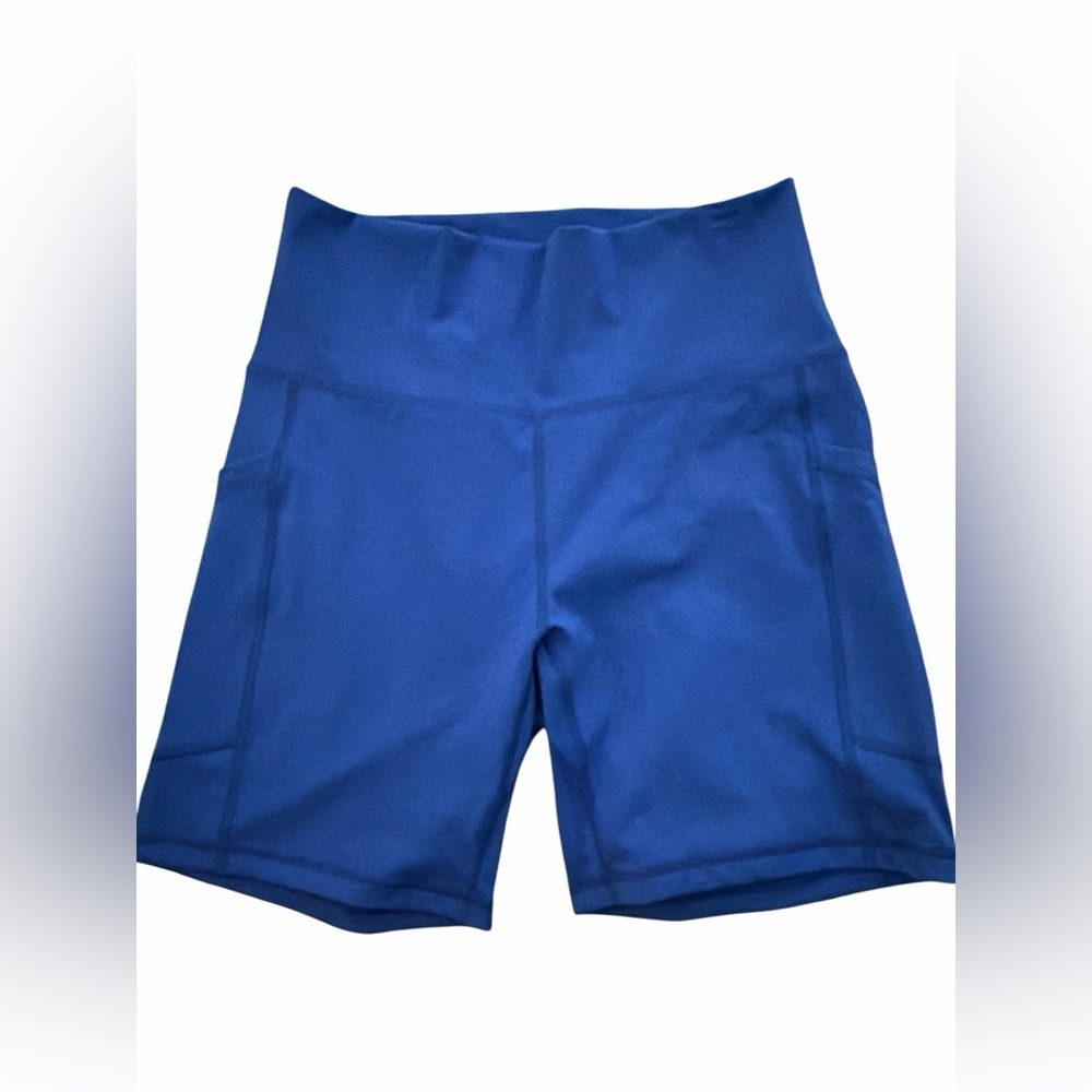 Yunoga 6'' High Waist Pockets Yoga Biker Shorts NWOT